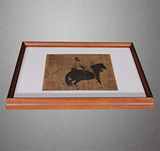 阜新市书画装裱配框服务案例